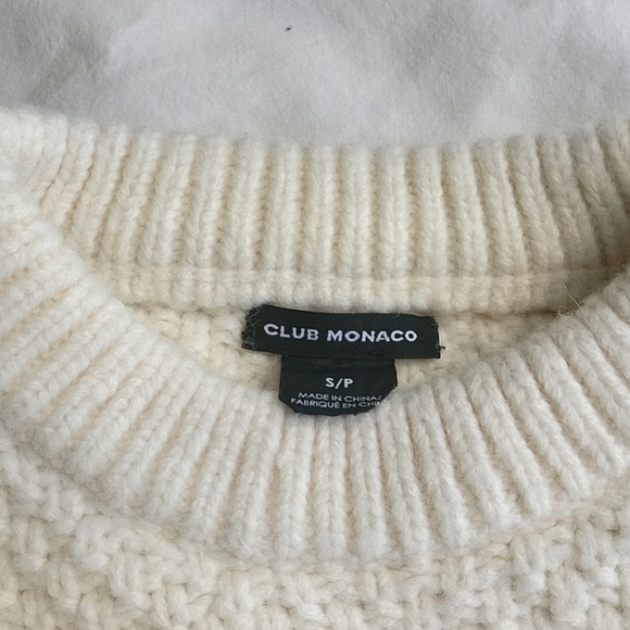 Club Monaco Weronika wool & alpaca blend sweater size S - Picture 4 of 12